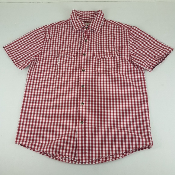 Magellan Outdoors Other - ❤️5/$25❤️ Magellan Mens Small Red Checkered Shirt